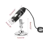 1600x Usb Dijital Mikroskop Kamera Endoskop 8led Büyüteç Metal Standı-4