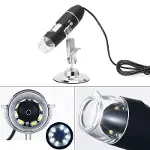 1600x Usb Dijital Mikroskop Kamera Endoskop 8led Büyüteç Metal Standı-5