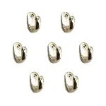 Büyük Tekli Fincan Askı, Dekor Askısı - Nikel, 100 Adet, 12x23x30 mm-2