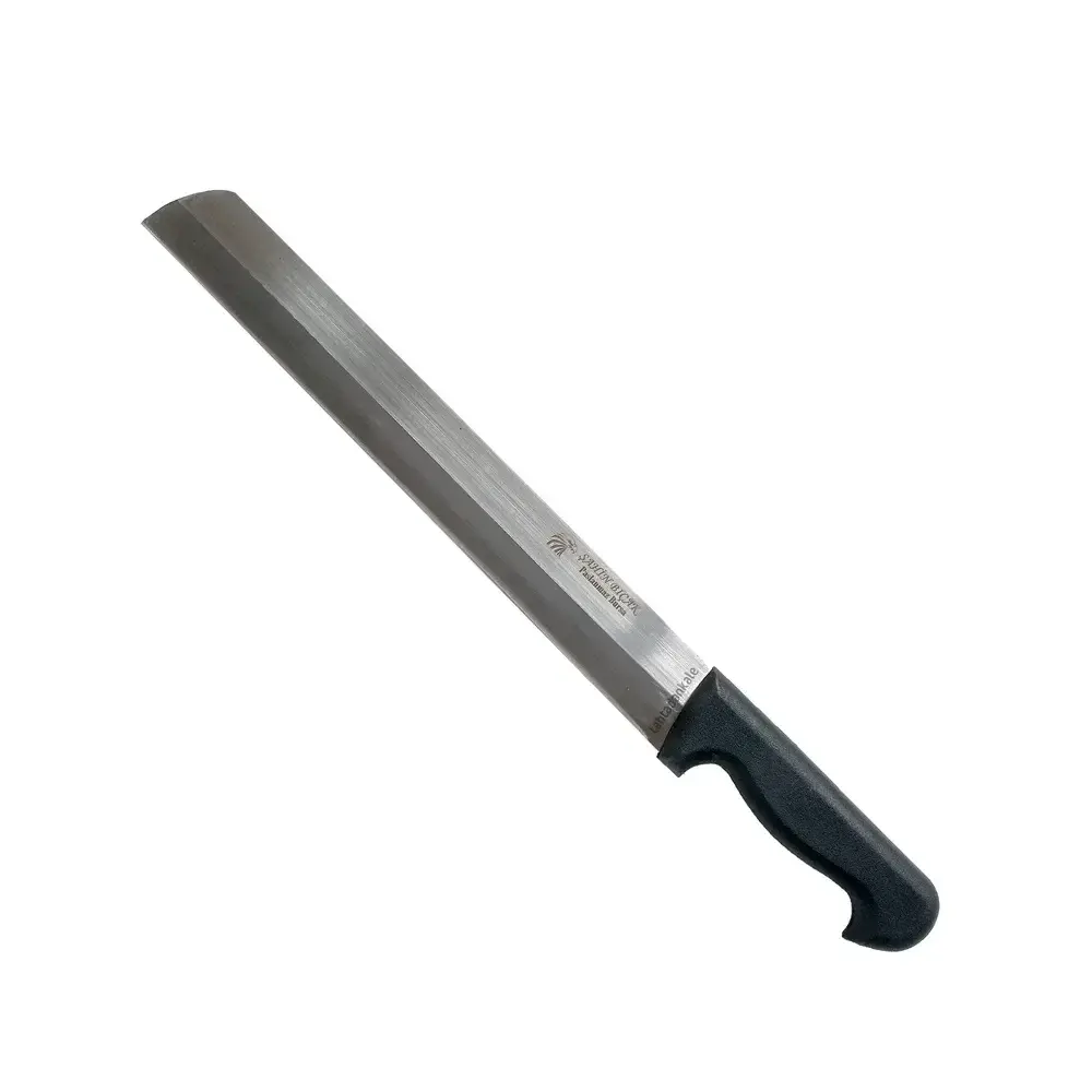 Bursa Kavurma Kaşar Bıçağı Kalın 35 Cm - Plastik Sap
