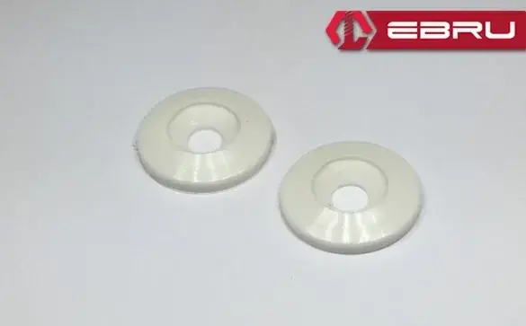 Plastik Vida Pulu 15mm, Delik: 5 Mm - 1000 Adet