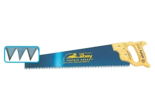 Mavi Çelik Pala Testere 50 cm - Ahşap Sap