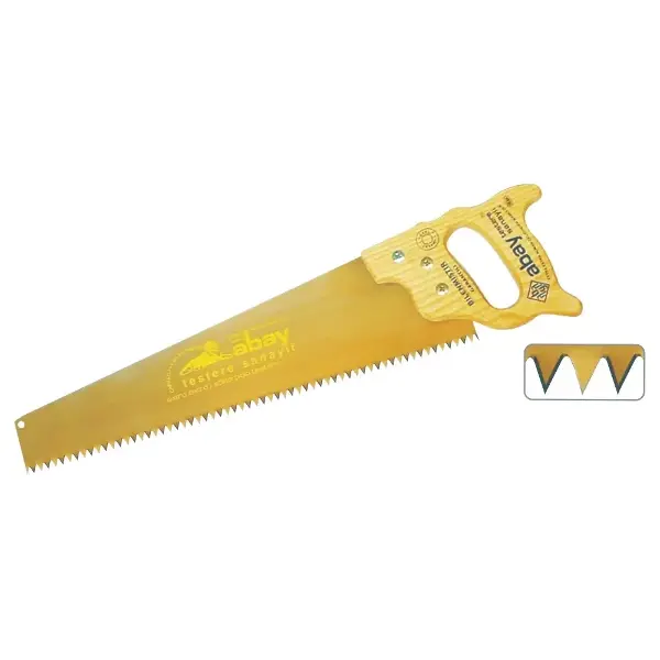 Sarı Çelik Pala Testere 50 cm - Ahşap Sap