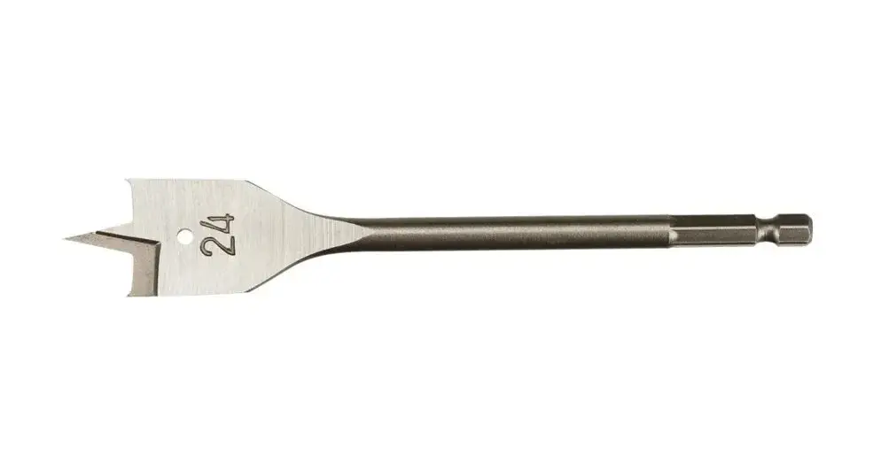 Yaprak Tip Ahşap Matkap Ucu 22x170mm - Hex Saplı