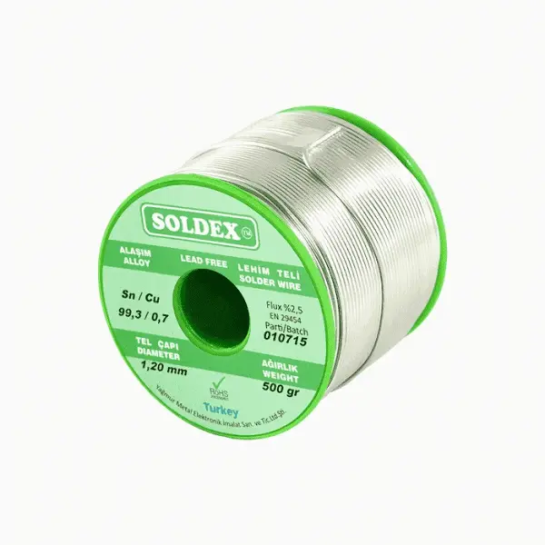 Scn100 Gümüşsüz Özel Alaşım Lehim Teli 500 Gr - 1 Mm