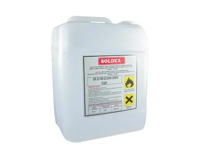 No Clean Flux 5 Lt Sr33 - Temizleme Gerektirmeyen Lehim Suları