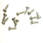 Klips, Menteşe, Ayak, Ysb Sac Vidası - 2,9x9,5mm Nikel, 1000 Adet-1
