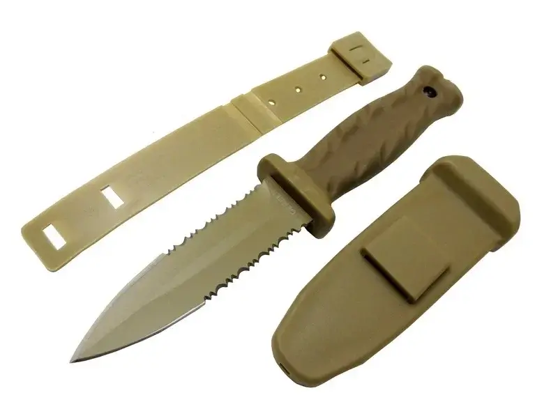 Knives S30v Haki Av Bıçağı 22cm - Testere Detaylı, Kılıflı