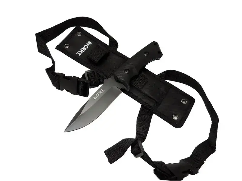 Crkt 1520 Pasific Tactical Outdoor Bıçak 24 Cm - Bacakampampamp Kol Kılıflı, Kauçuk Kaymaz Sap