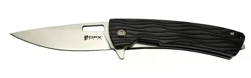 Dpx Gear Aculus F004 Bk Siyah Kurtarma / Kamp Çakı 18cm - Yarı Otomatik, Cam Kırma Aparatlı, Kemerlikli, Kutulu