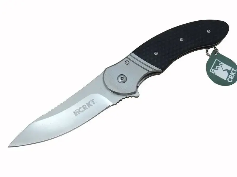 Hotenanny K 300 Kxp Kamp Çakı 23 Cm - Kaymaz Sap, Otomatik, Kılıflı