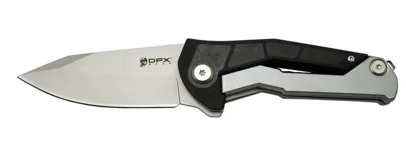 Dpxgear Sugga 915b Bk Siyah Ampampamp Beyaz Kamp / Outdoor Çakı 17,5cm - Yarı Otomatik, Kemerlikli, Kutulu