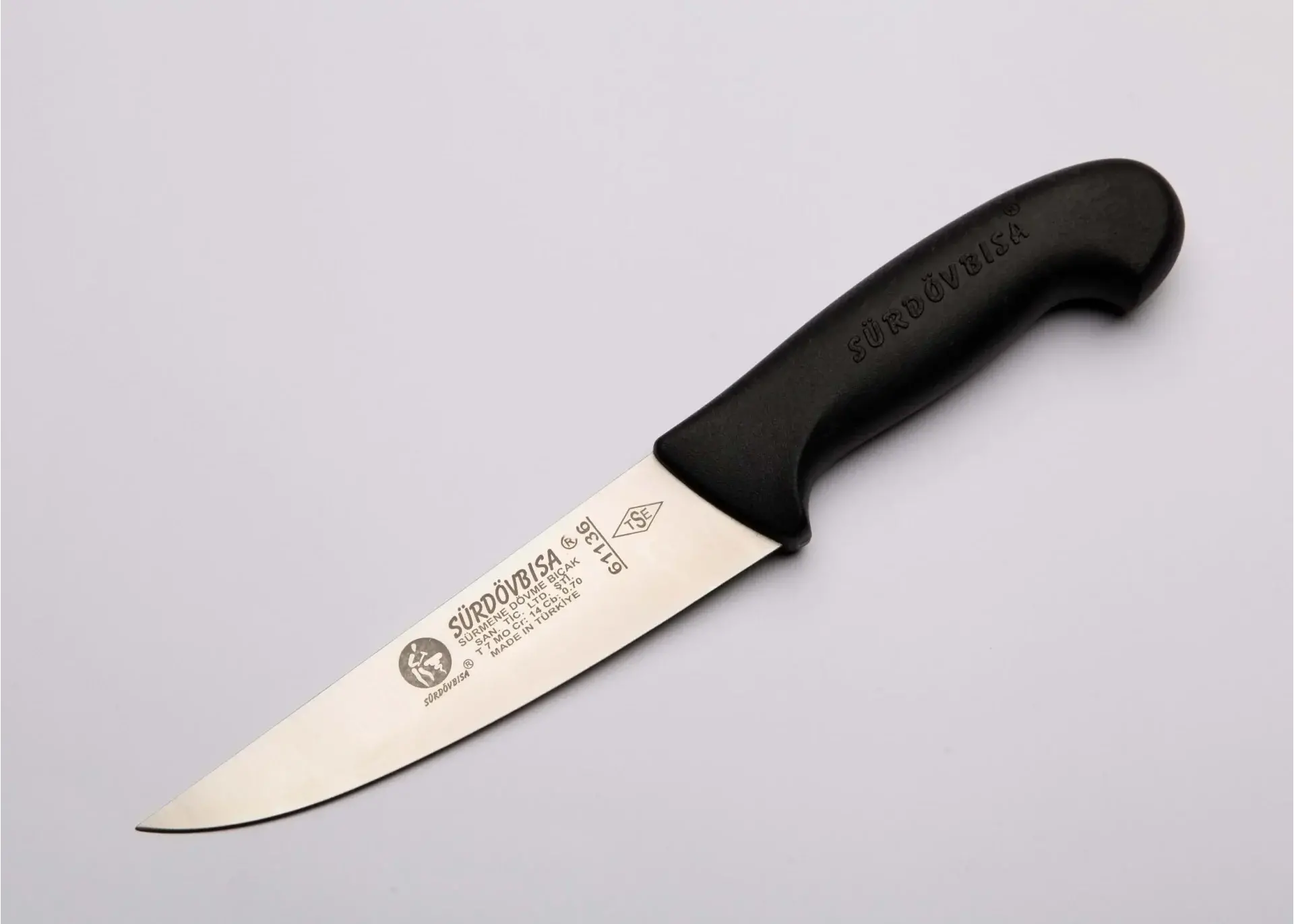 Sürmene  61036 Kasap Kurban Sıyırma Bıçağı 15 Cm, Plastik Sap