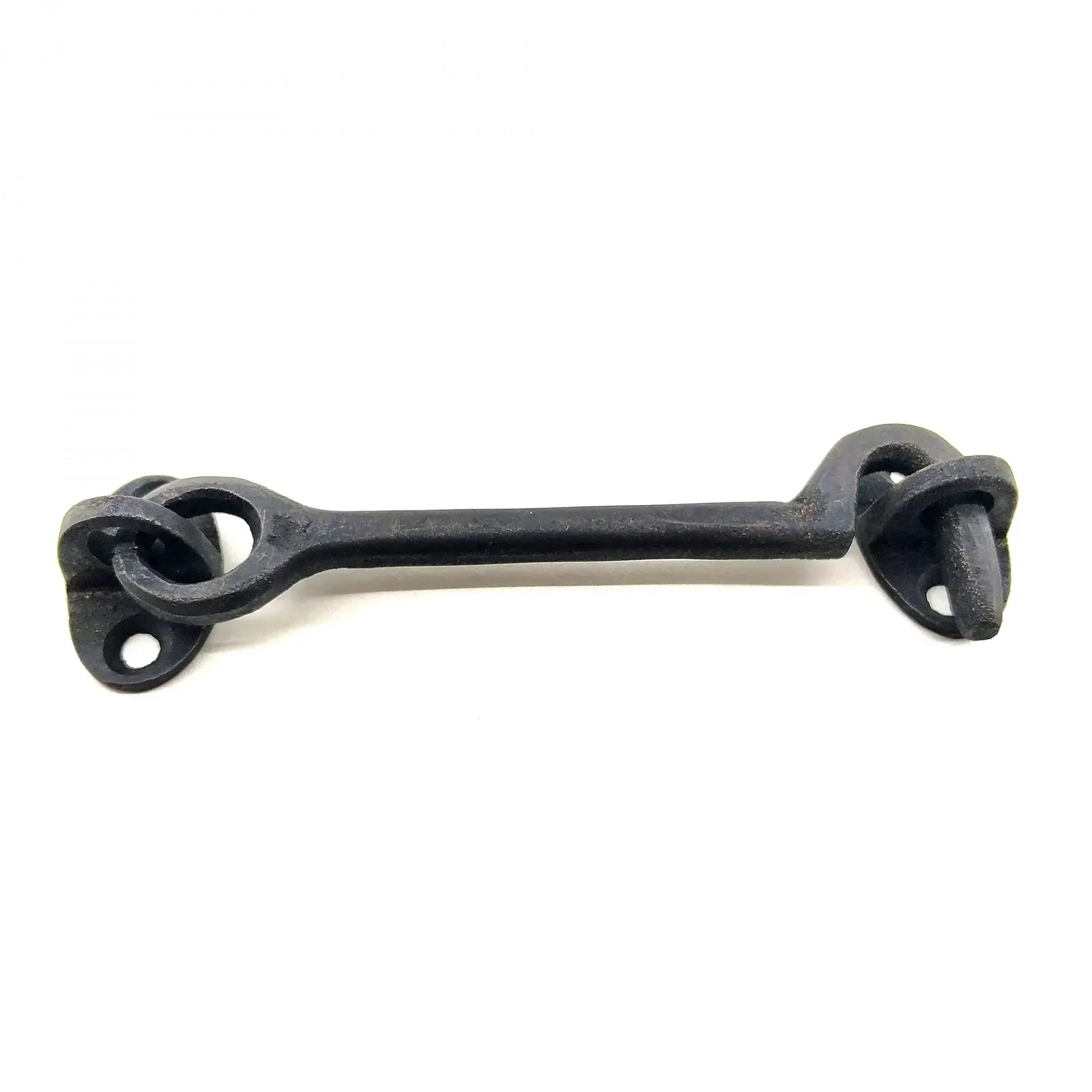 Antika Tarz Dekoratif Pirinç  Çengeli - 13cm, Oksit