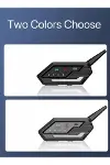 Bt62 Motosiklet Kask Kulaklığı Bluetooth Intercom 2 Intercom Bağlantılı-4