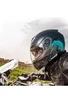 Bt62 Motosiklet Kask Kulaklığı Bluetooth Intercom 2 Intercom Bağlantılı-5