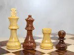Özel Vernikli Mıknatıs Taşlı Ahşap Katlanabilir Kutulu Satranç Oyunu 17.5 Cm G221-2
