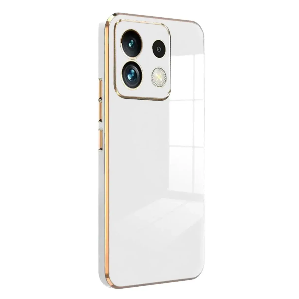 Xiaomi Redmi Note 13 4g Kılıf Volet Silikon - Beyaz