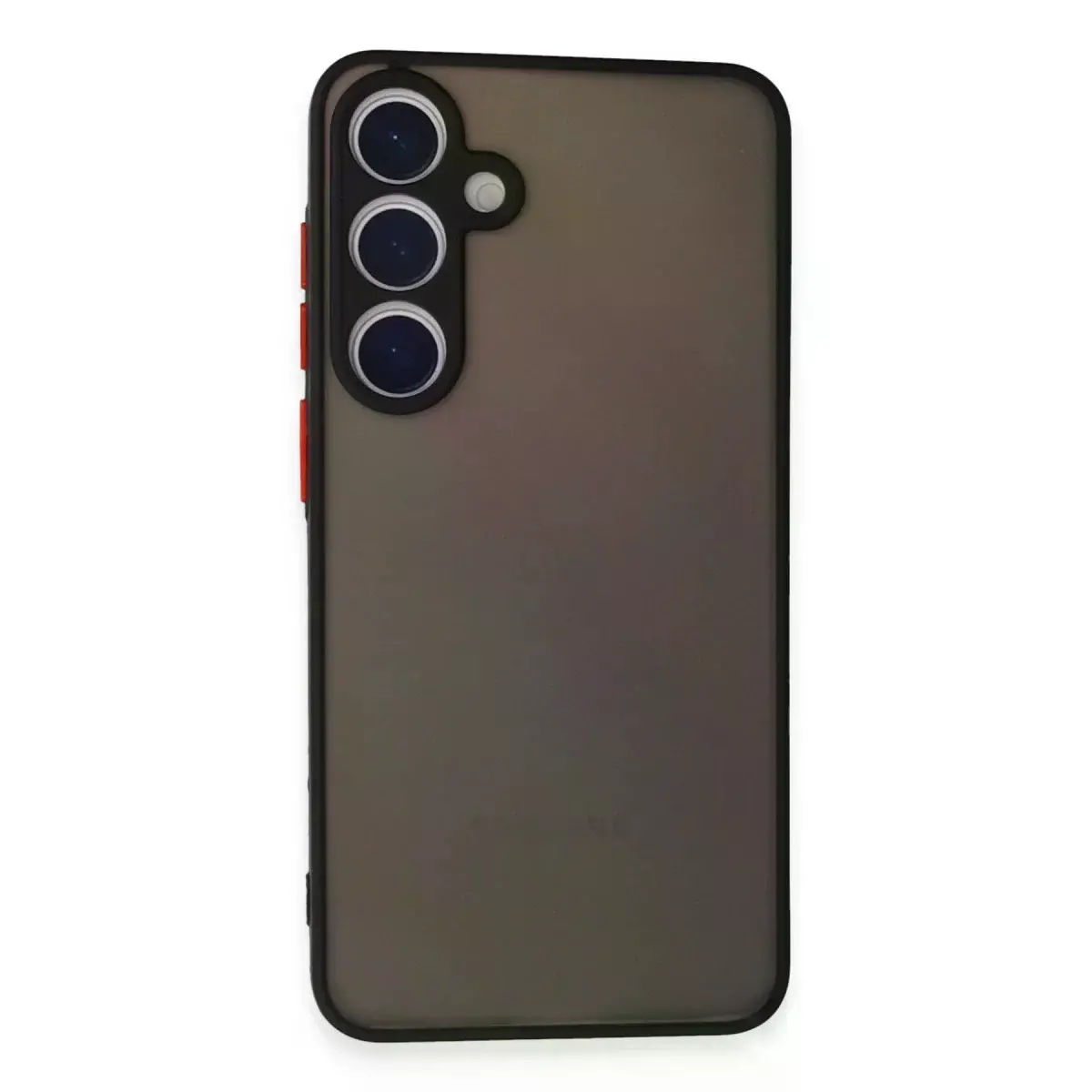 Samsung Galaxy S24 Kılıf Montreal Silikon Kapak - Siyah