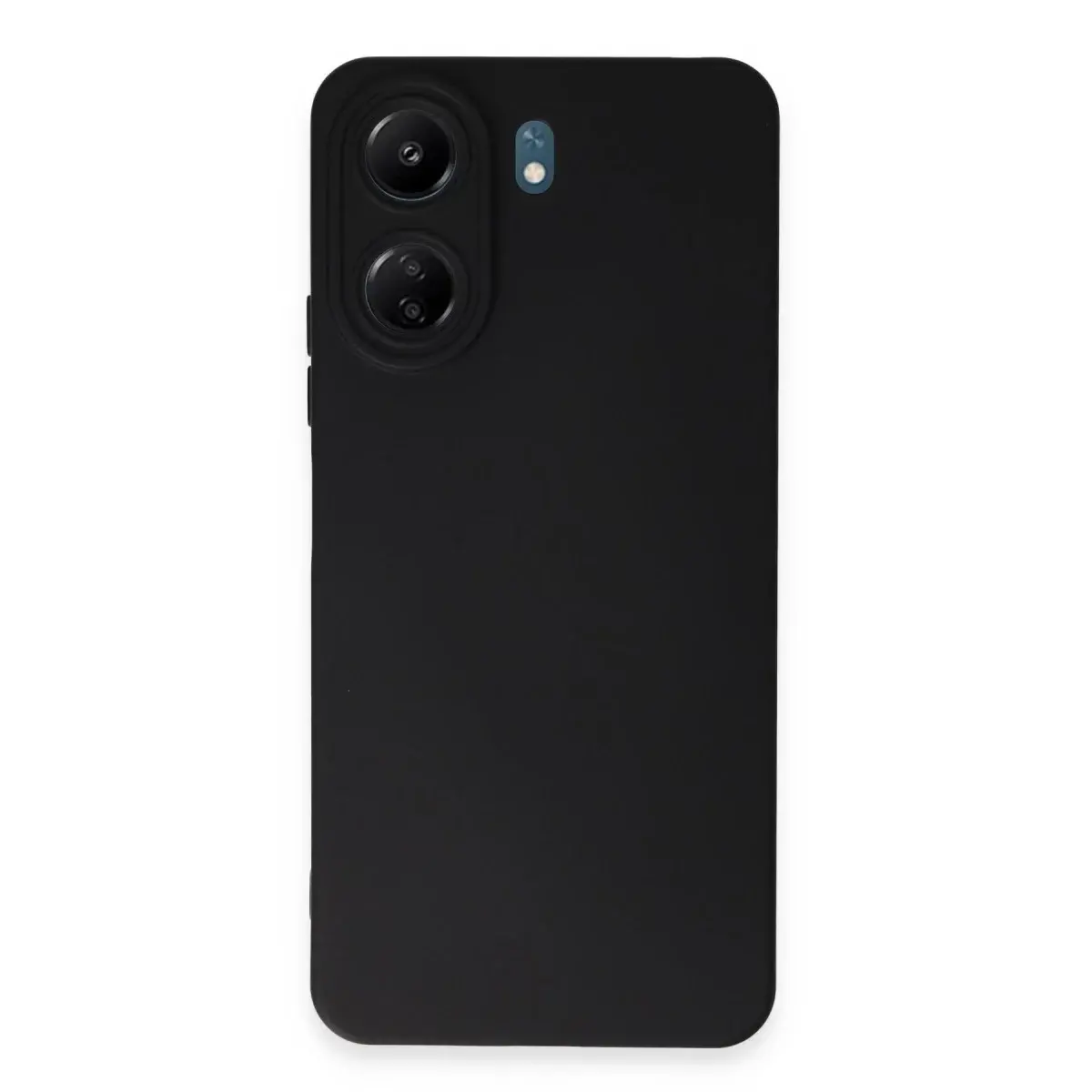 Xiaomi Redmi 13c Kılıf Nano İçi Kadife Silikon - Siyah