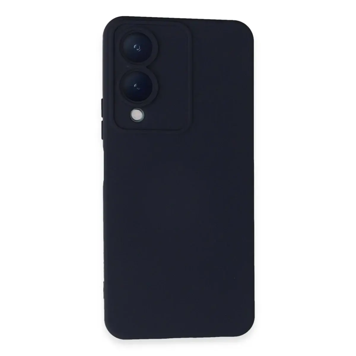 Vivo Y17s Kılıf Nano İçi Kadife Silikon - Lacivert
