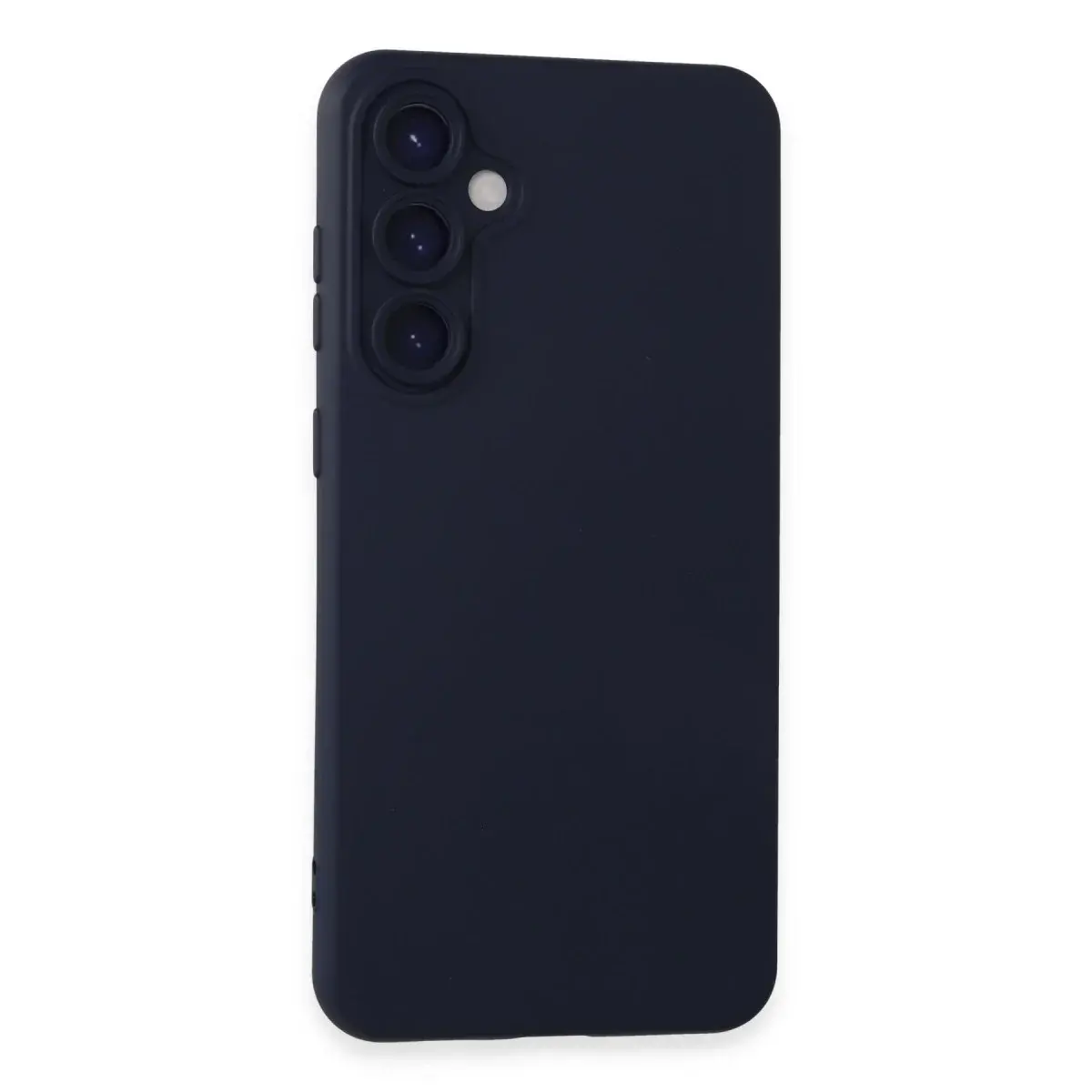 Samsung Galaxy S24 Kılıf Nano İçi Kadife Silikon - Lacivert