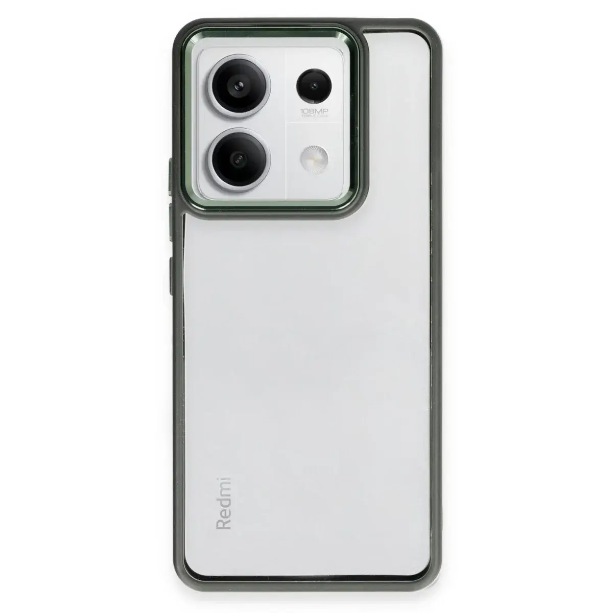 Xiaomi Redmi Note 13 Pro 4g Kılıf Power Silikon - Koyu Yeşil