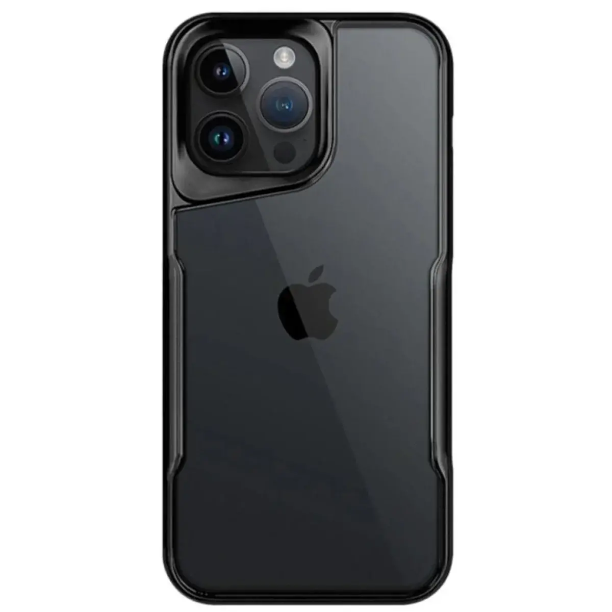 İphone 14 Pro Max Kılıf Boyi Silikon Kapak - Siyah