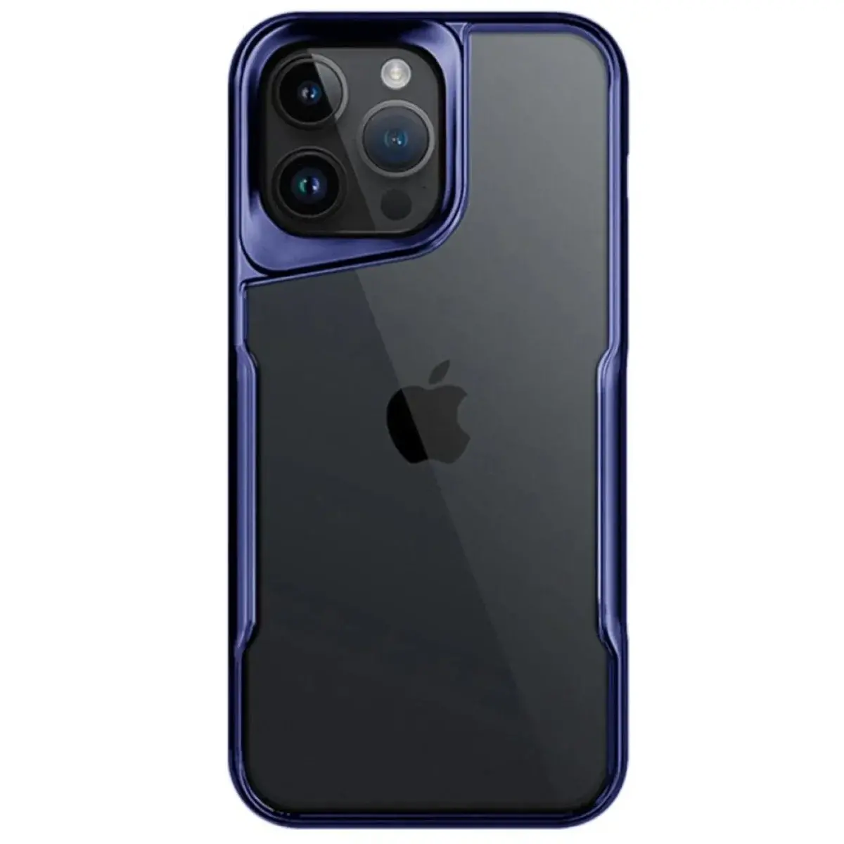 İphone 14 Pro Max Kılıf Boyi Silikon Kapak - Lacivert