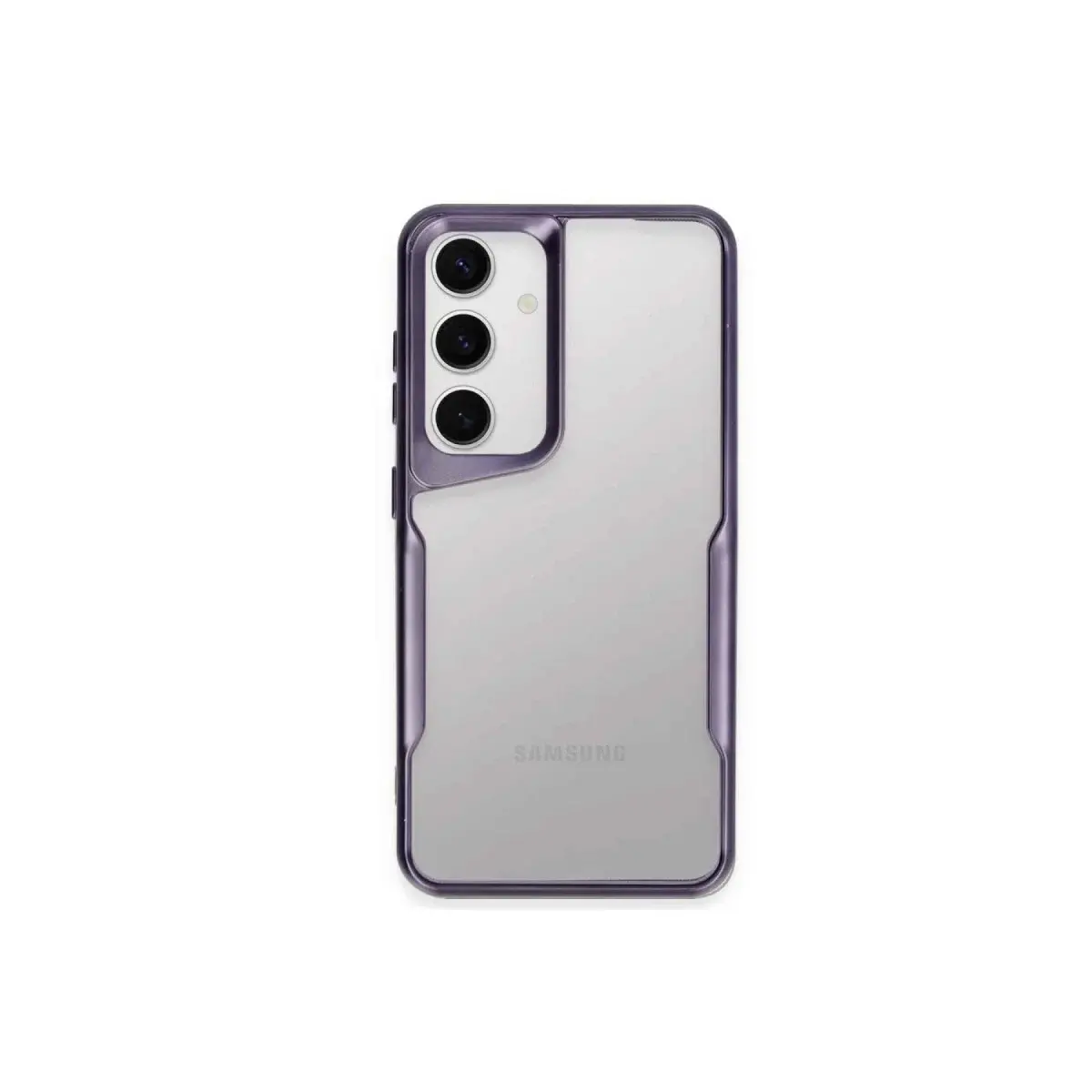 Samsung Galaxy A05s Kılıf Boyi Silikon Kapak - Derin Mor