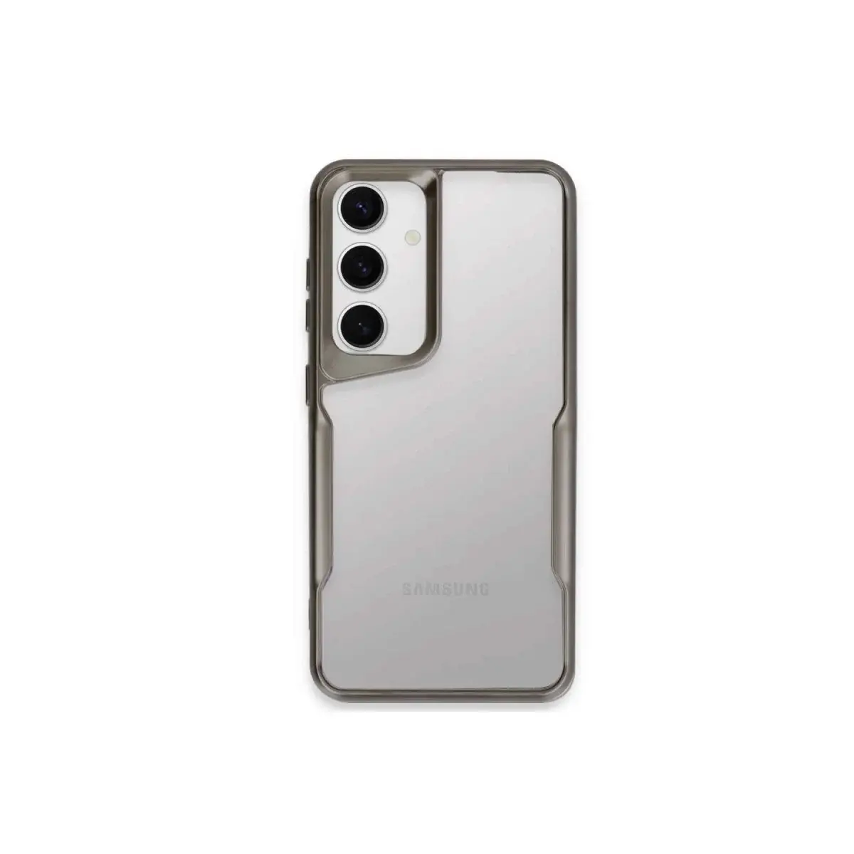 Samsung Galaxy A15 4g Kılıf Boyi Silikon Kapak - Titan Gri