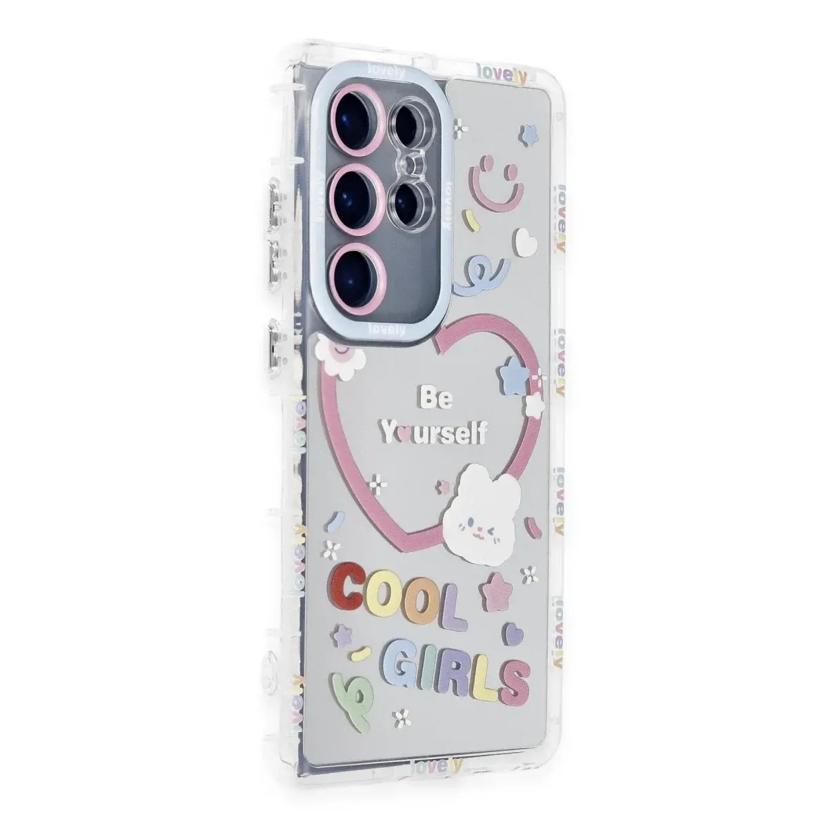 Samsung Galaxy S24 Ultra Kılıf Reflexion Desenli Kapak - Desen 1