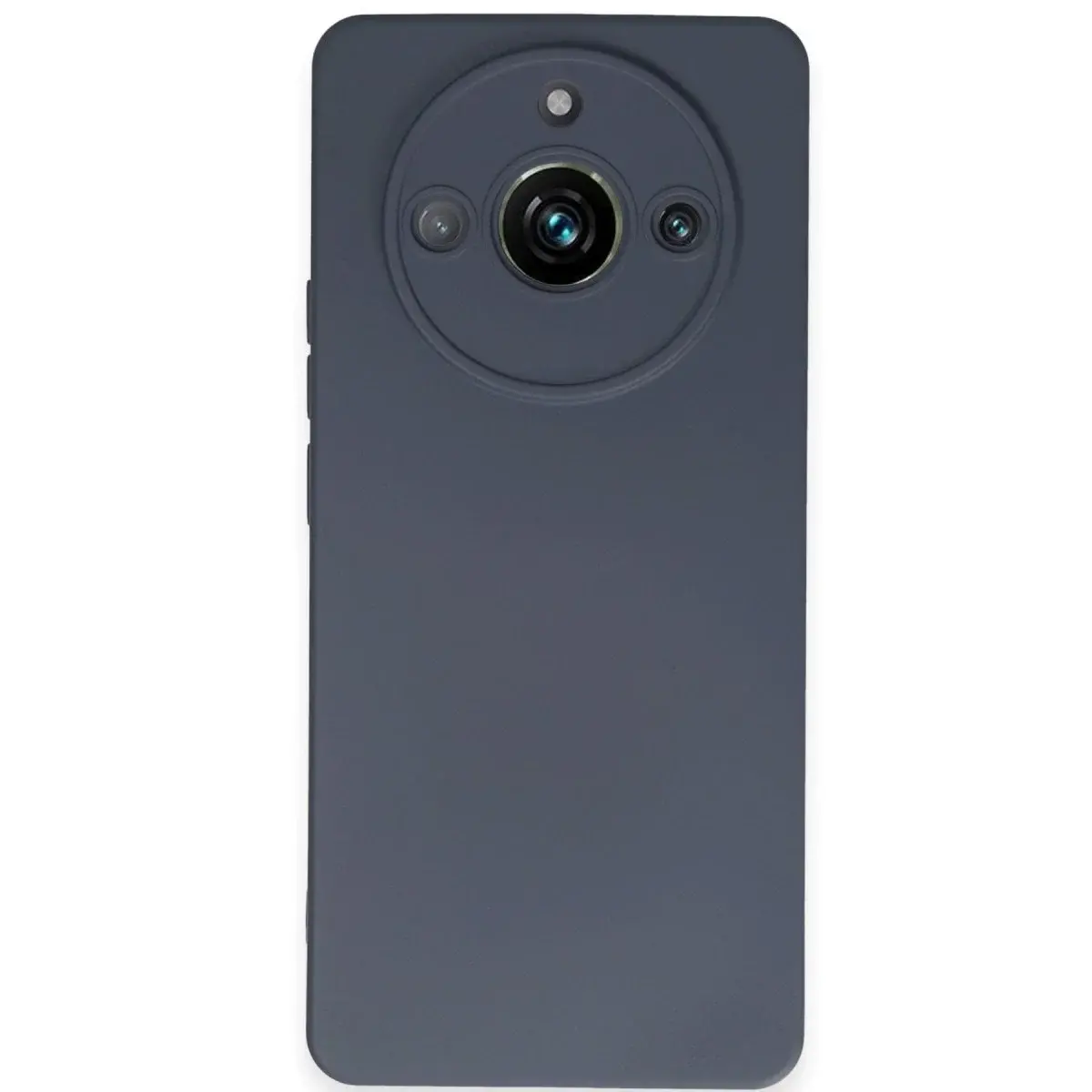 Realme 11 Pro Kılıf Nano İçi Kadife Silikon - Gri