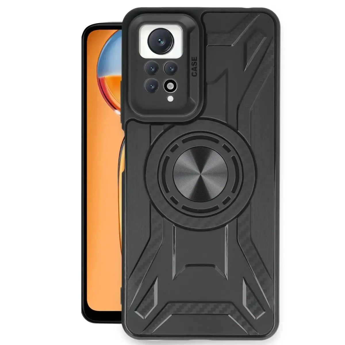 Xiaomi Redmi Note 12 Pro 4g Kılıf Lincoln Silikon - Siyah
