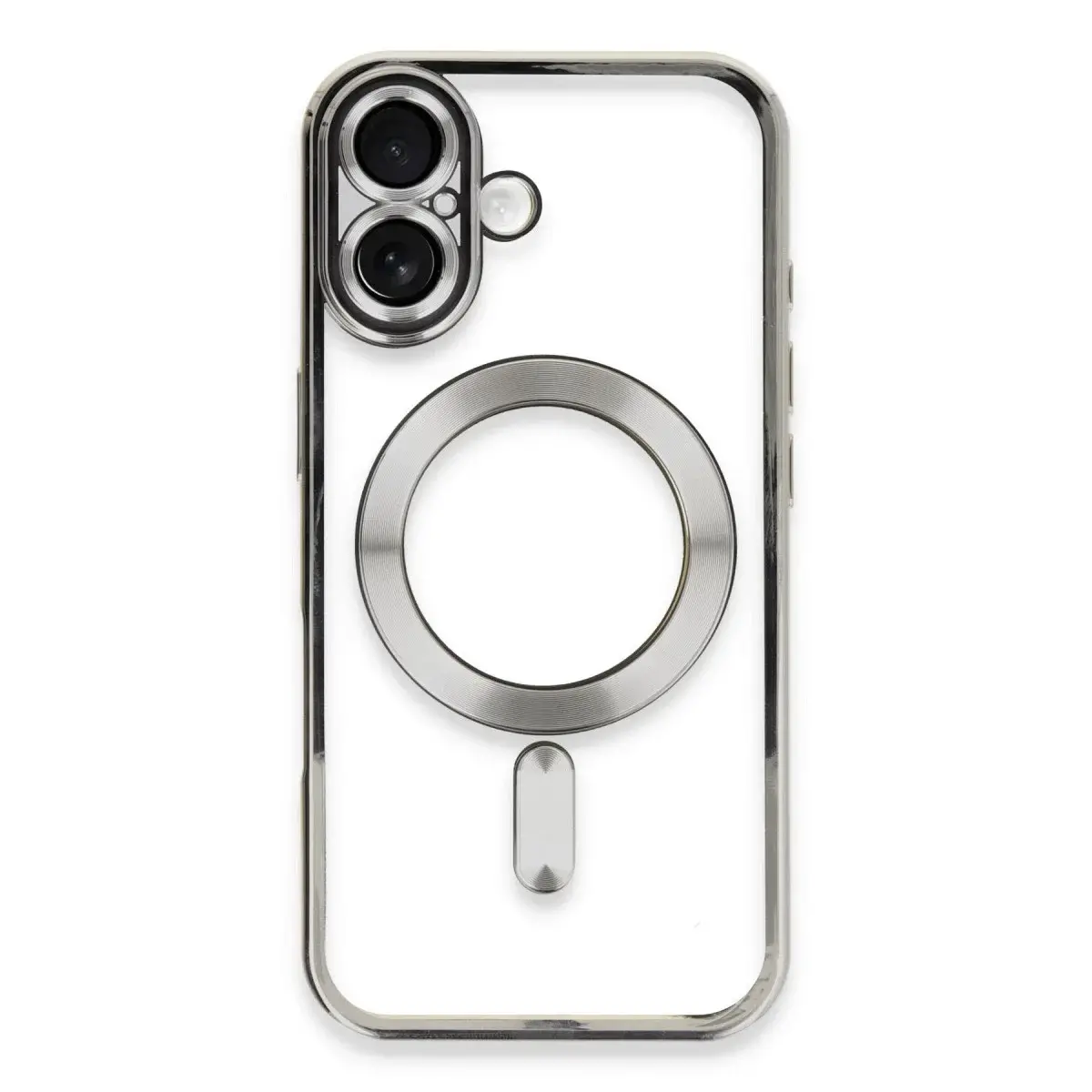 İphone 16 Plus Kılıf Kross Magneticsafe Kapak - Gümüş