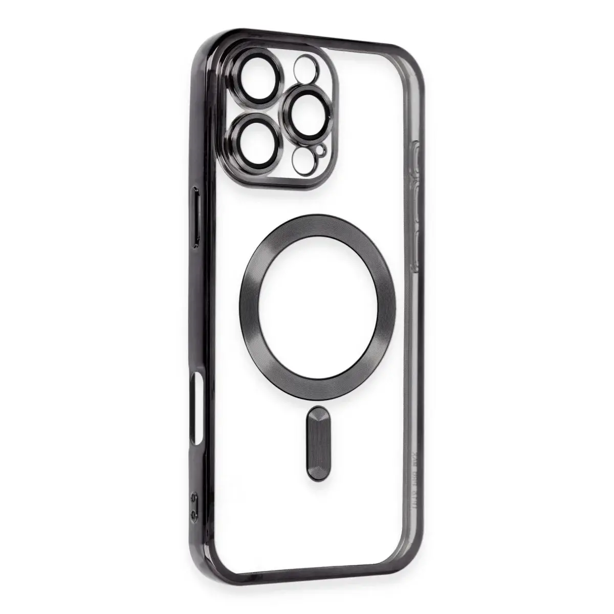 İphone 16 Pro Max Kılıf Kross Magneticsafe Kapak - Siyah