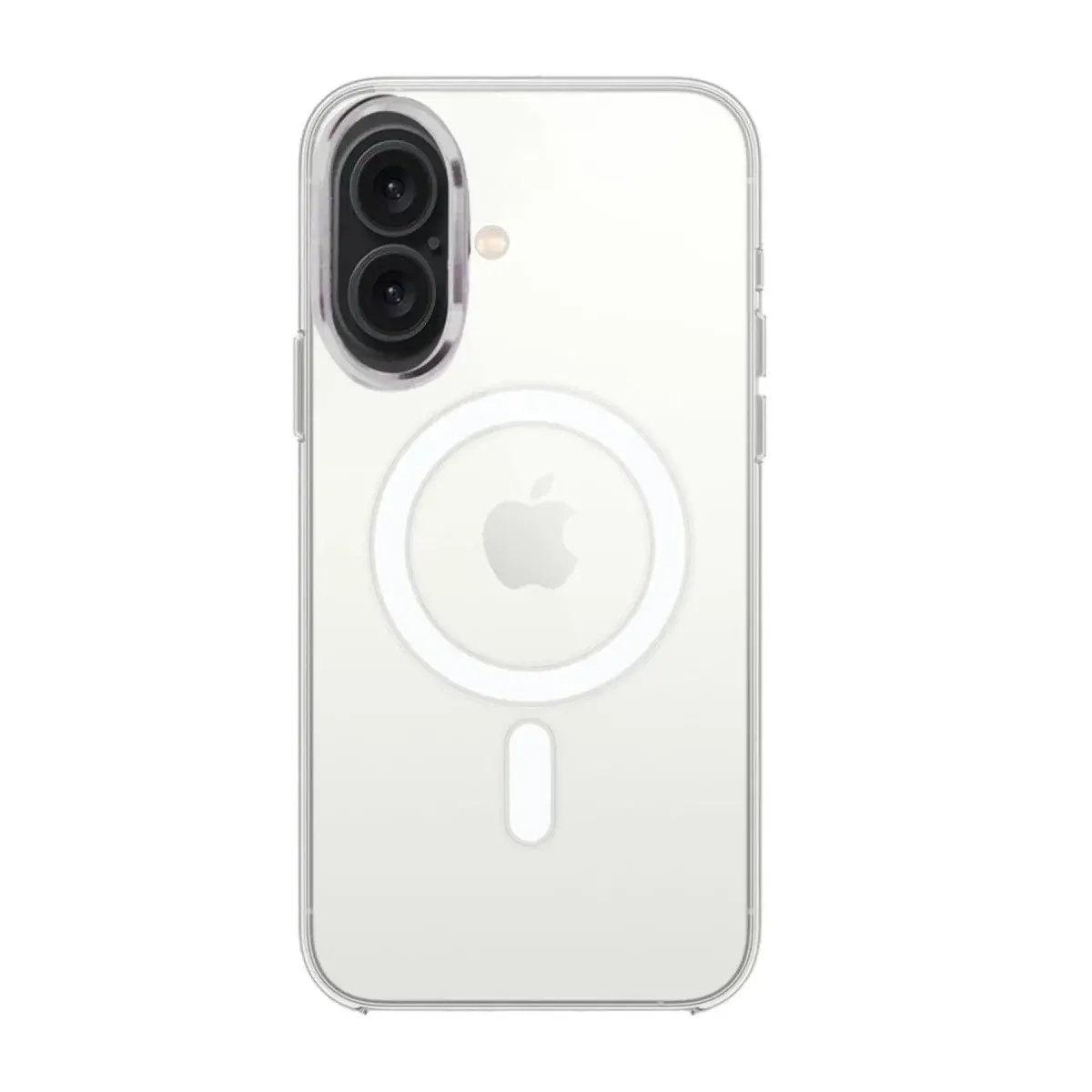 İphone 16 Plus Kılıf Pc Real Magsafe Kapak - Şeffaf
