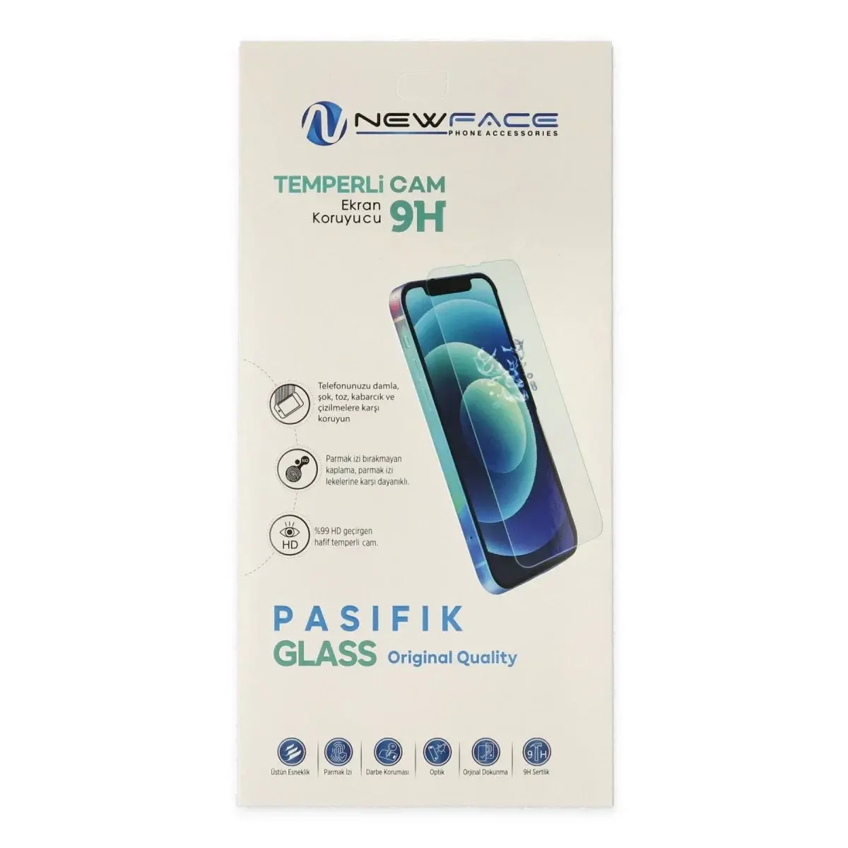 İphone 16 Plus Pasifik Cam Ekran Koruyucu