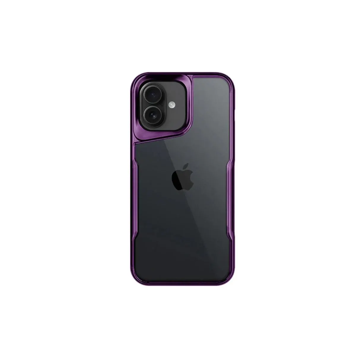 İphone 16 Kılıf Boyi Silikon Kapak - Derin Mor