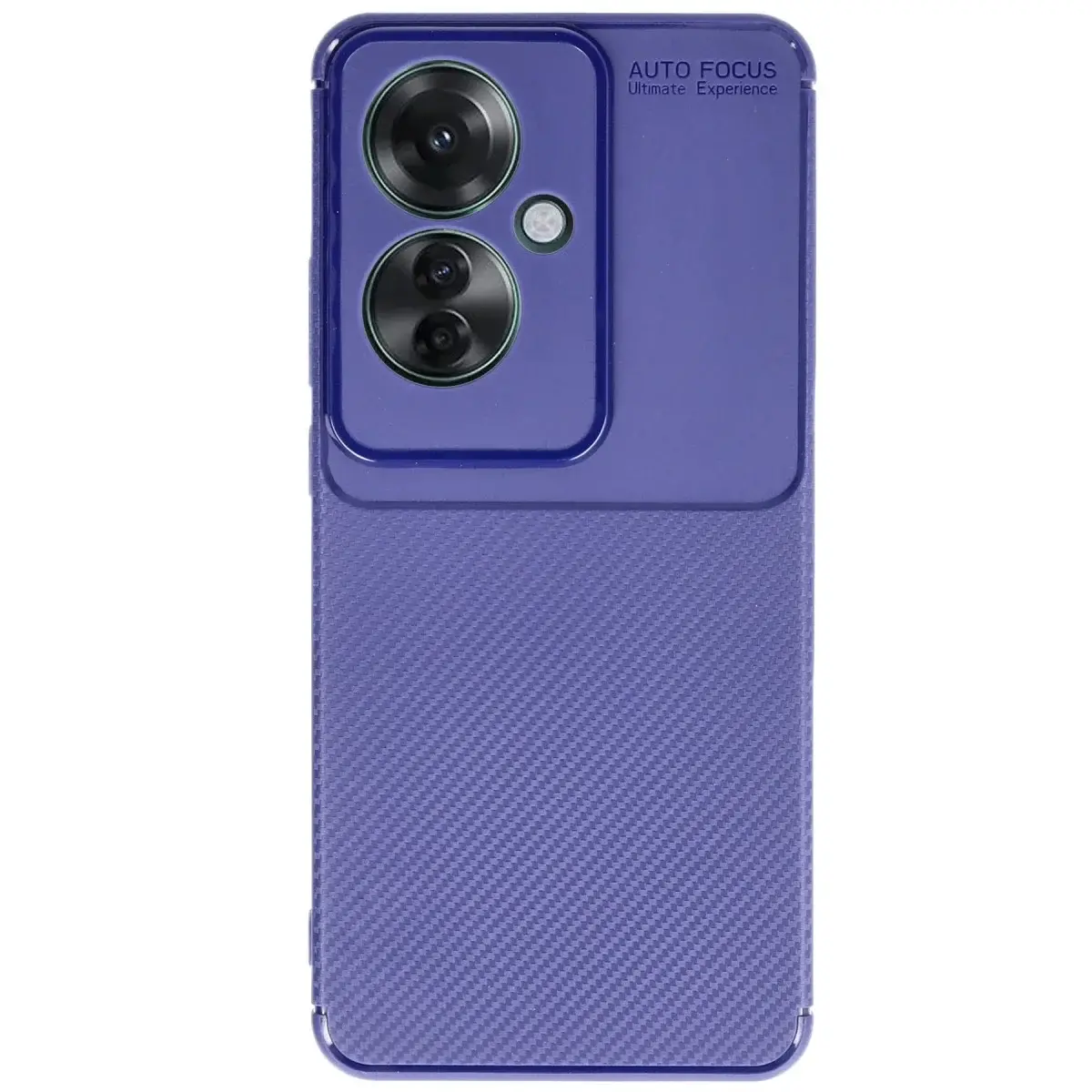 Oppo Reno 11f Kılıf Auto Focus Karbon Kapak - Lacivert