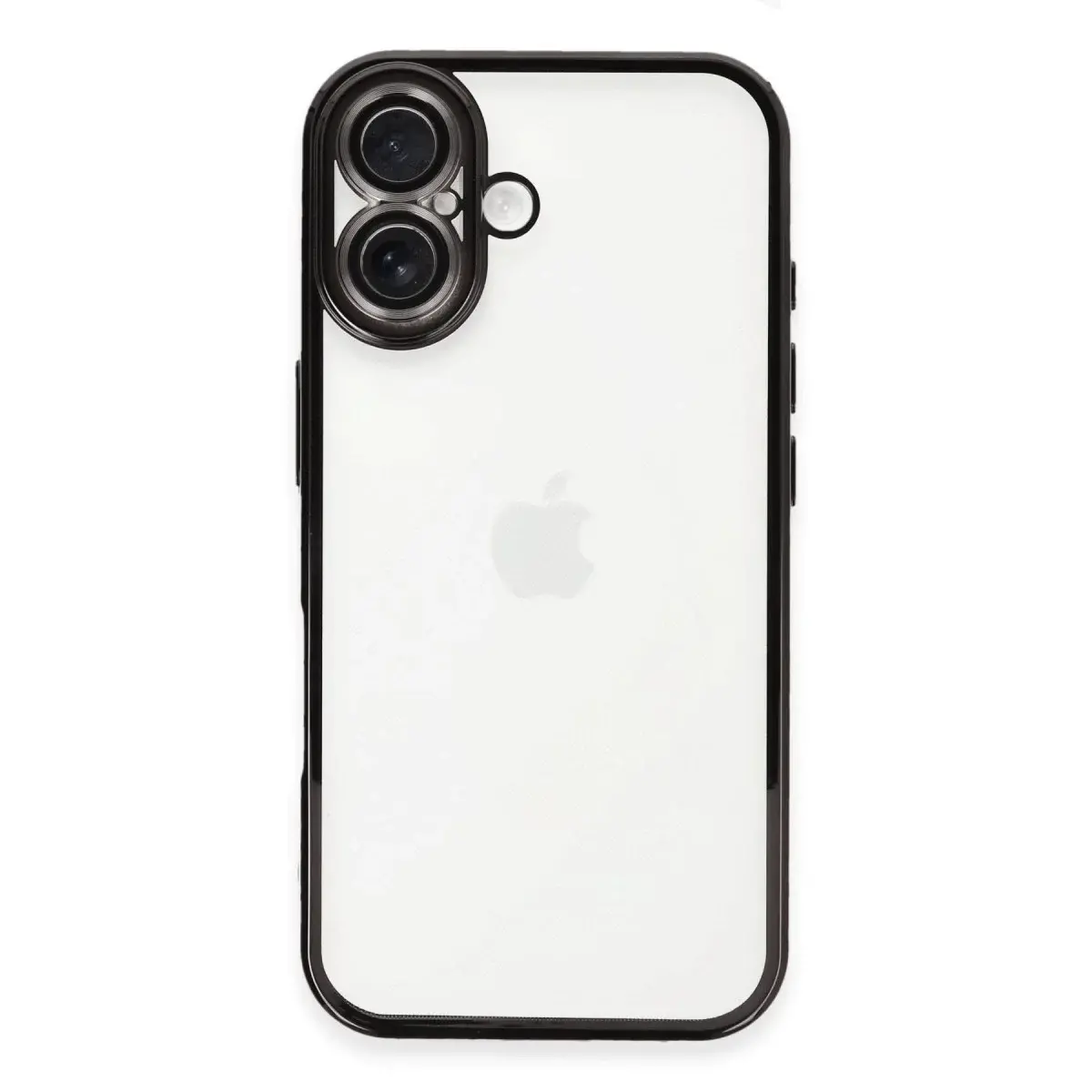 İphone 16 Kılıf Razer Lensli Silikon - Siyah