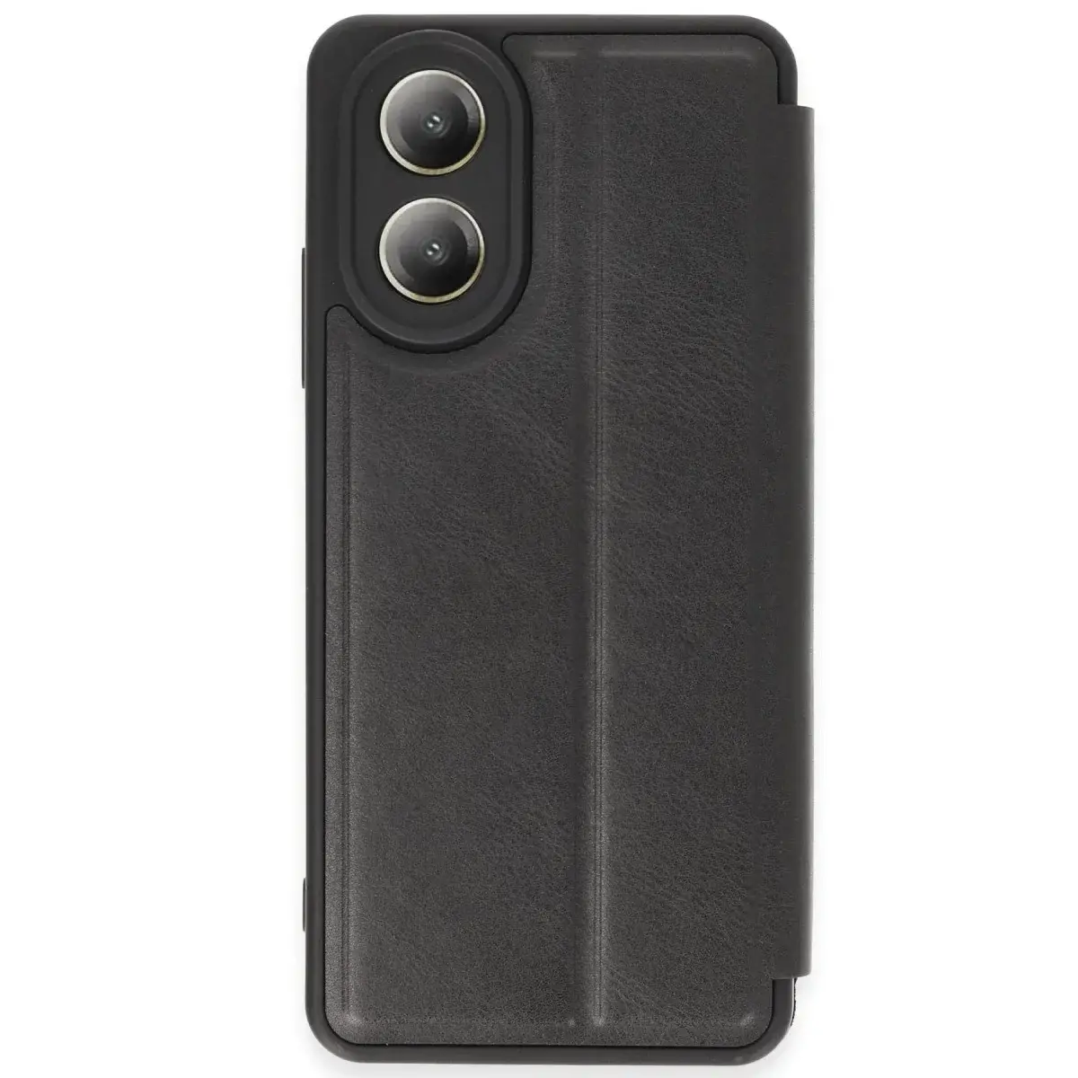 Oppo A38 Kılıf Flip Cover - Siyah