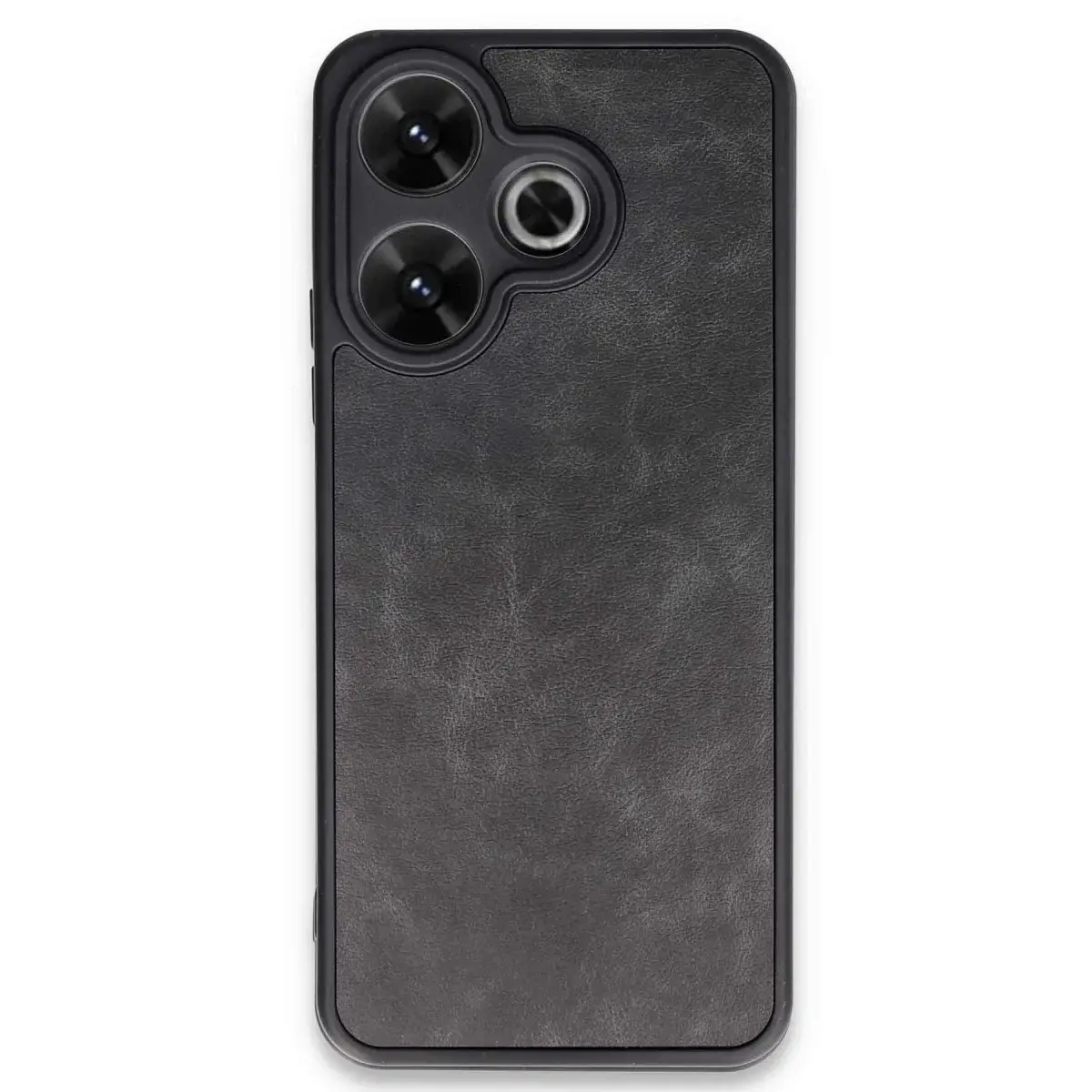 Xiaomi Redmi 13 4g Kılıf Aras Deri Kapak - Siyah