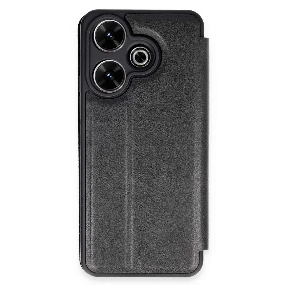 Xiaomi Redmi 13 4g Kılıf Flip Cover - Siyah