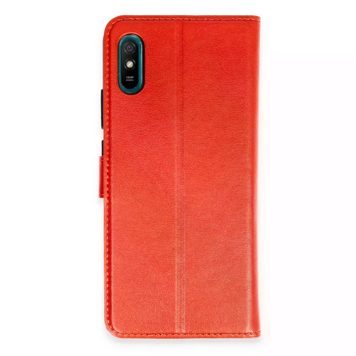 Xiaomi Redmi 9a Kılıf Trend S Plus Kapaklı Kılıf - Kırmızı