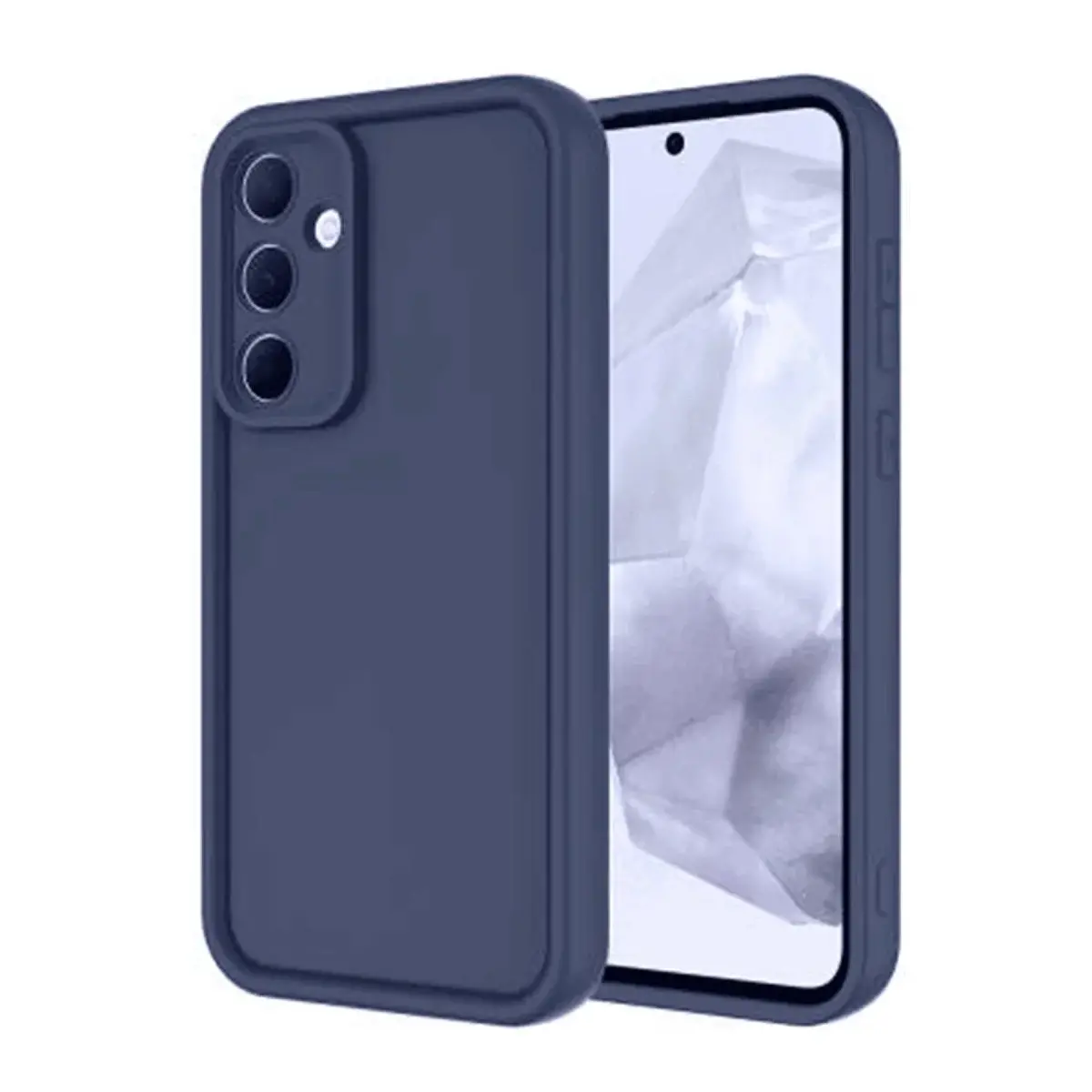 Samsung Galaxy A16 5g Kılıf Viera Silikon - Lacivert