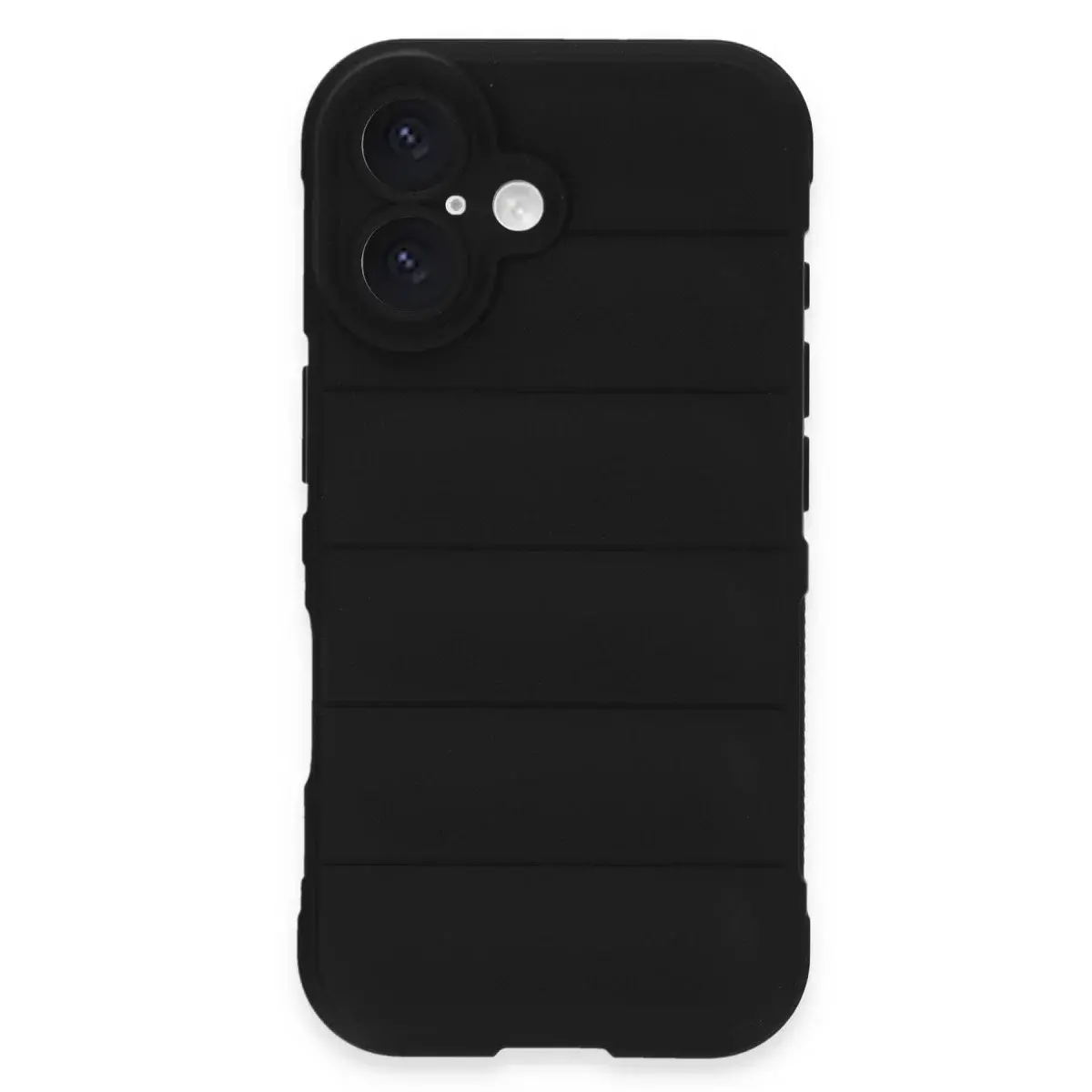 İphone 16 Kılıf Optimum Silikon - Siyah