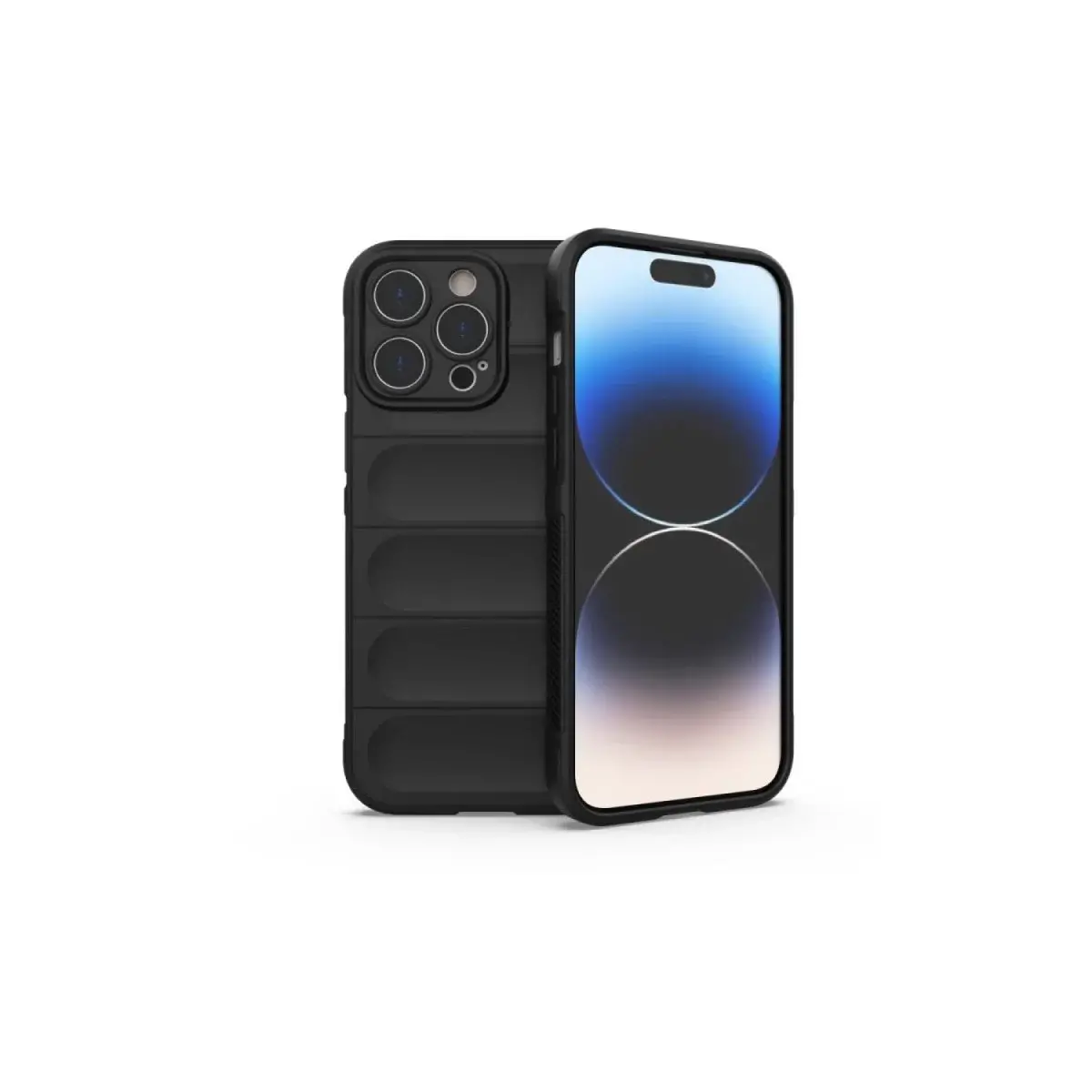 İphone 16 Pro Max Kılıf Optimum Silikon - Siyah