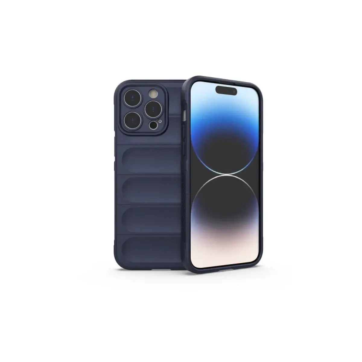 İphone 16 Pro Max Kılıf Optimum Silikon - Lacivert