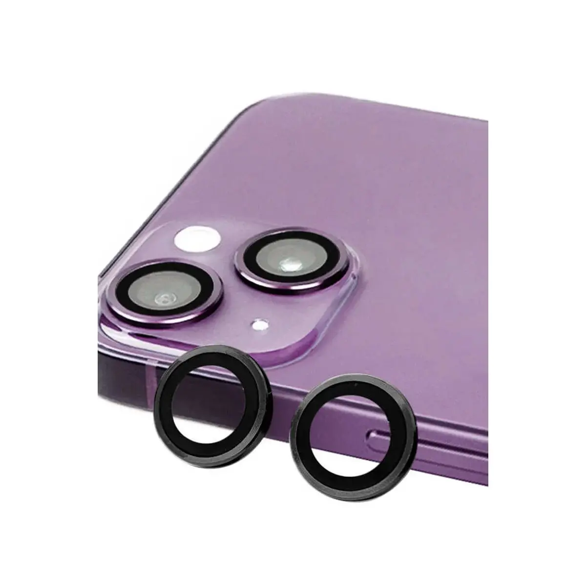İphone 13 Mini Raze Metal Kamera Lens - Siyah